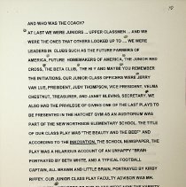 50 year reunion of Washington High School class of 1957