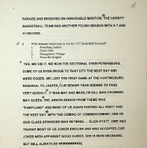 50 year reunion of Washington High School class of 1957