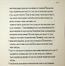 50 year reunion of Washington High School class of 1957