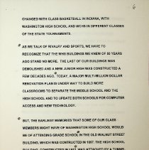 50 year reunion of Washington High School class of 1957