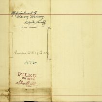 1894 appointment of Harvey Manning as Daviess County Deputy Sheriff