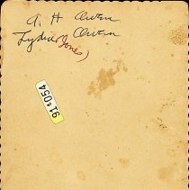 A. H. "Eck" Owen & Lydia (Jones) Owen (ca. 1895)