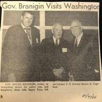 Gov. Branigin Visits Washington