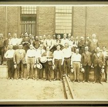 Officers & foreman at B & O Railroad Co. in Washington (1920)