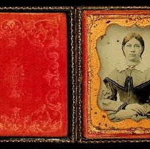 Ambrotype of a young woman (ca. 1860-1870)