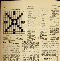 April 27, 1954 "Ink-Ovation" at Washington High School