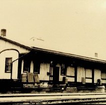 B & O railroad freight depot in Washington (ca. 1910-1920)