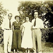 Mr.& Mrs. Paul Jefferson and Mr. & Mrs. Doyle Boger (ca. 1957)