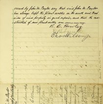 1884 petition to Washington Common Council from John M. Taylor