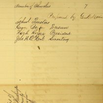 "Statistics of Washington Ind. for 1876" prepared by George W. Morin