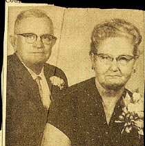 1966 article about 50th wedding anniversary of Mr. & Mrs. Joseph Watkins