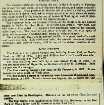 Article about the early history of Daviess County (ca. 1875)