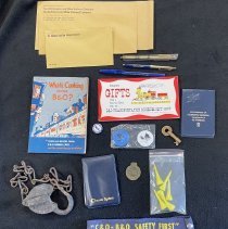 Sam Davis' B & O Railroad memorabilia