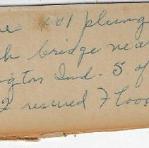 Steam locomotive 401 being extracted from the Blue Hole (1913)