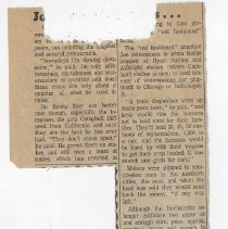1973 article about the Joe and Bill Harbstreit farm in Daviess County