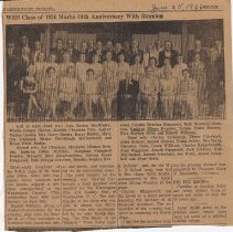 40 year reunion of the Washington High School class of 1926