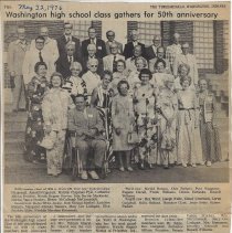 50 year reunion of the Washington High School class of 1926