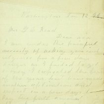 1898 letter from Laura to Mrs. Read
