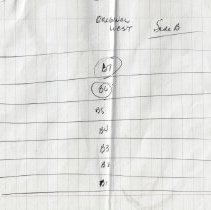 Component parts of the Armes log cabin in Glendale (ca. 1990-2000)