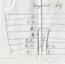 Component parts of the Armes log cabin in Glendale (ca. 1990-2000)