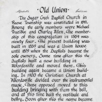 Album about people and sites in Alfordsville, Indiana (ca. 1910-2000)