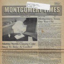 August 16, 1996 edition of the "Montgomery Times"