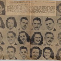 1948 graduating class at Washington Catholic High School
