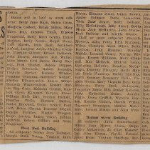 Honor Roll students at South Side, West End and Walnut Street Schools (ca.