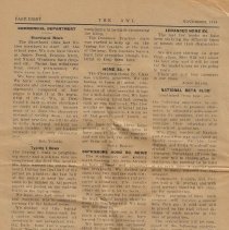 November 1946 edition of "The Owl" from Elnora High School