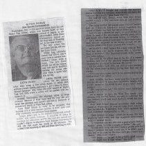 Article about Lena Dunn's career as a basketball coach (ca. 1978)