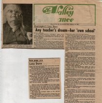 1978 article about Lena Dunn's teaching career