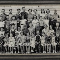 Clifford Bingham and his students at Lett School (ca. 1937-1939)