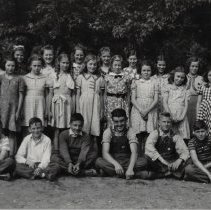Lena Dunn's 6th grade class at the West End School in Washington (1939-1940