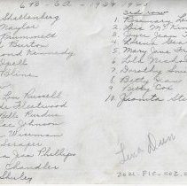 Lena Dunn's 6th grade class at the West End School in Washington (1939-1940