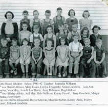 Marcella Williams' elementary class at Whittier School (1942)