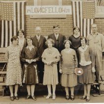 Teachers & staff at Longfellow School (1930)