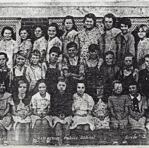 Fifth grade students at Jefferson School (1936)