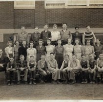 8th grade students at Jefferson School (1941)