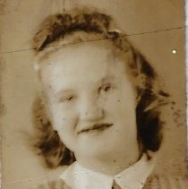 Inez Abel--a student at Jefferson School (1941)