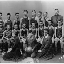 1959 boys basketball team at Jefferson School