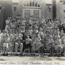 1942 Hopewell Class at the Central Christian Church in Washington