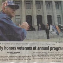 Veterans Day program in Washington (ca. 2010-2015)
