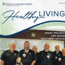 2022 newsletter, "Healthy Living," issued by Daviess Community Hospital