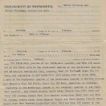 1928 deed from Harbon & Nellie Kinnaman to Mary A. O'