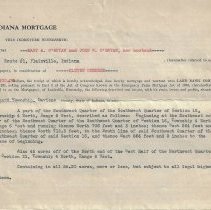 1933 mortgage on real estate owned by John W. & Mary O'Bryan