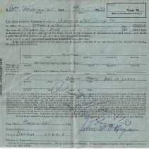 1933 promissory note signed by John W. O'Bryan