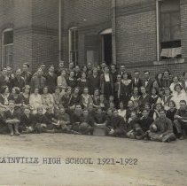 Students at Plainville High School (ca. 1920-1922)