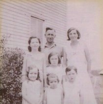 Raymond & Nancy (Gilley) Barber and their five children (19