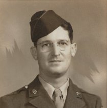 Clarence C. Mangin in his WW II U.S. Army uniform (ca. 1943)