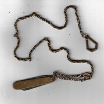 Clarence C. Mangin's pocket knife